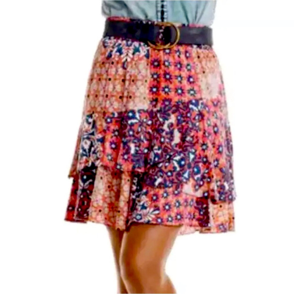 cabi Isabel Layered Tiered Skirt, style #5053, size L